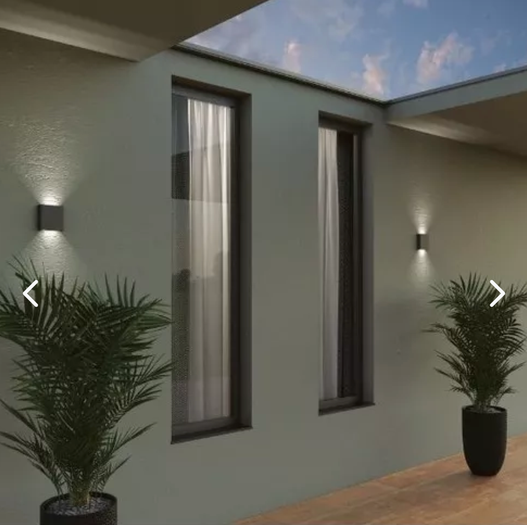 Aplique doble Bidireccional Led lampara