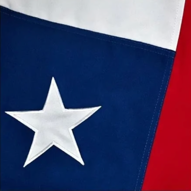 Bandera De Chile 60x90 Estrella Bordada