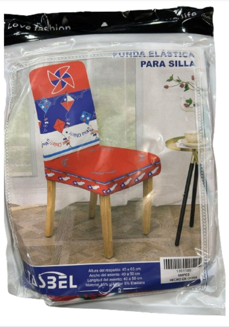 Set 6 Fundas Silla para Fiestas Patrias