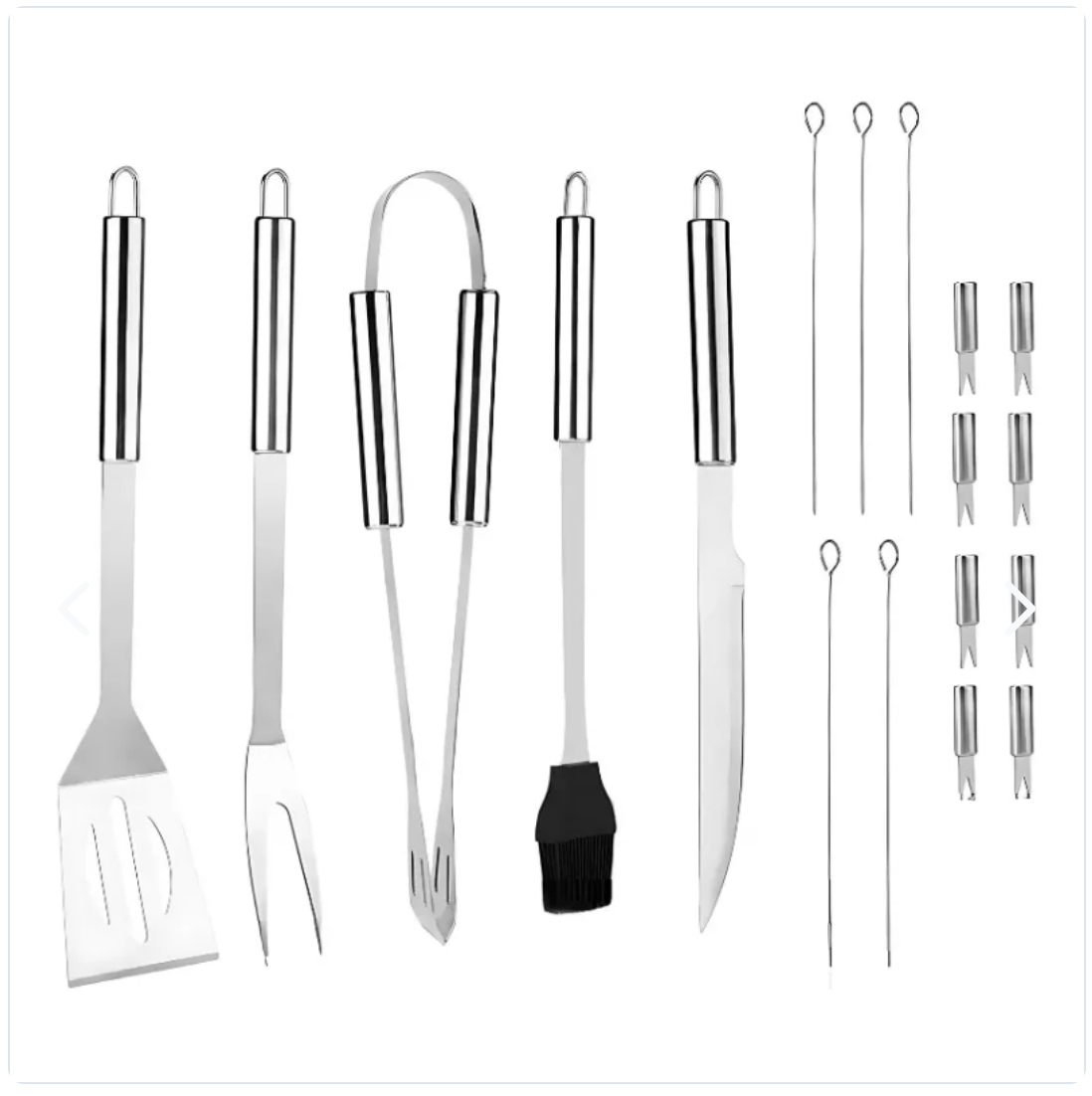 Mini Parrilla Plegable + 18 Utensilitos