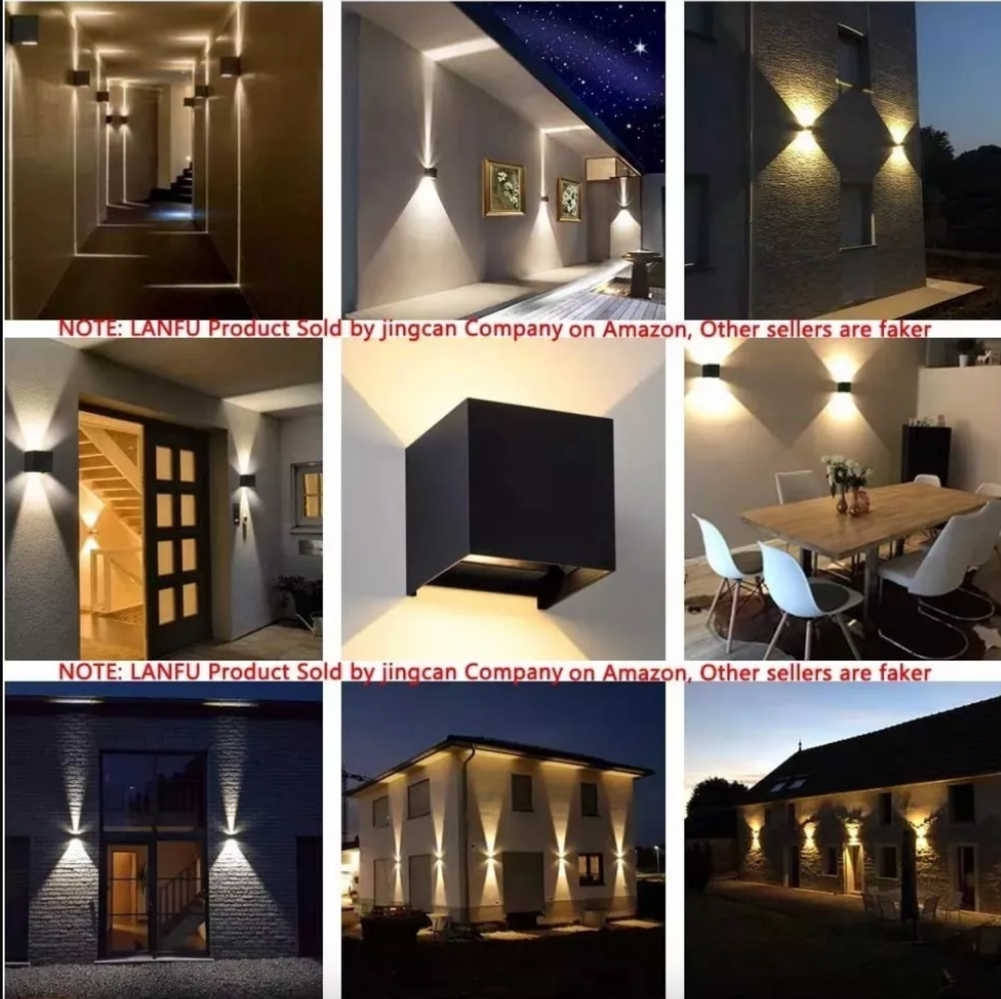 Foco Aplique Bifocal Ajustable calida