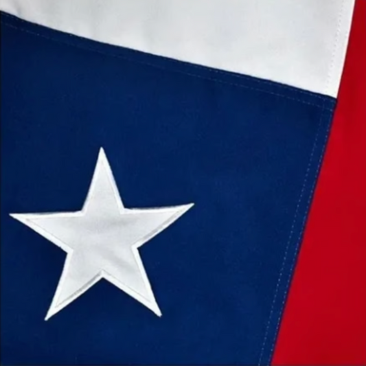 Bandera De Chile 60x90 Estrella Bordada